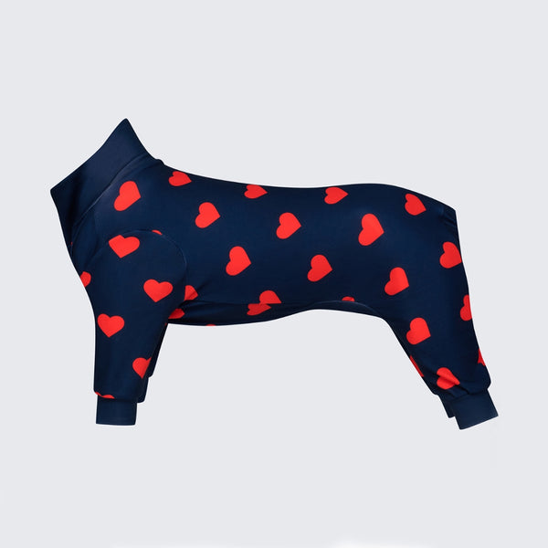Pijama para Perros - Corazones