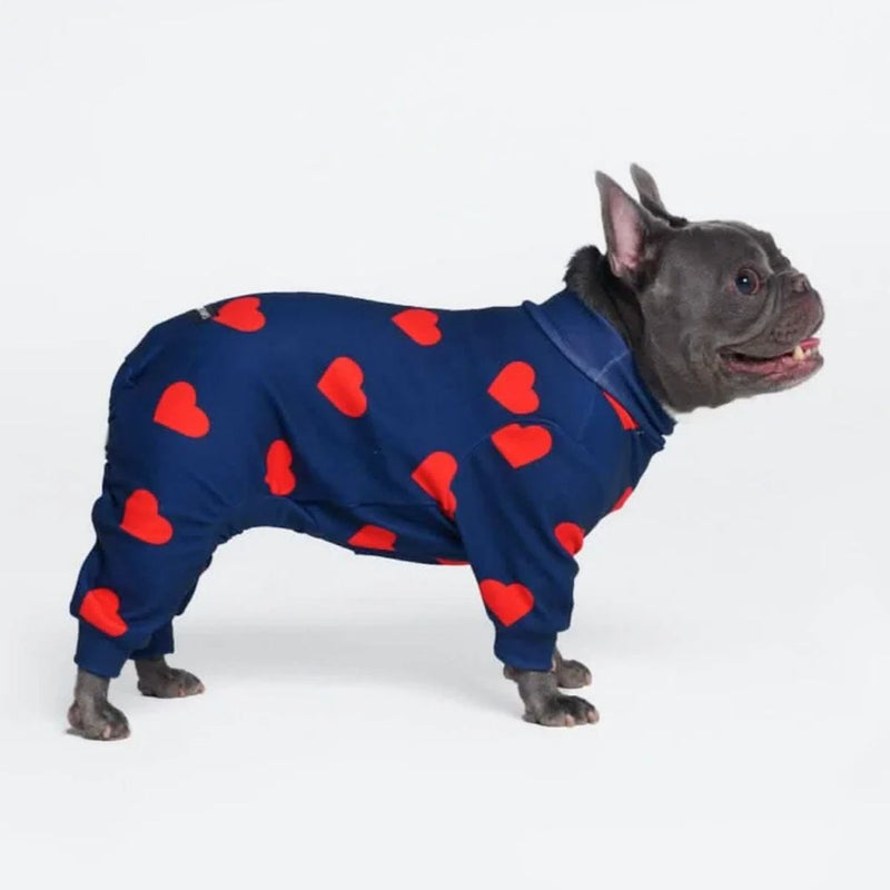 Pigiama per Cani - Cuori