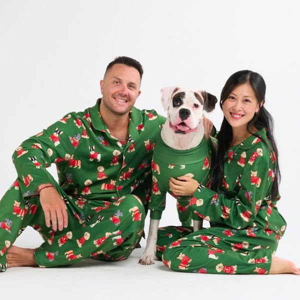 Christmas Pajama Top - Dapper Pup