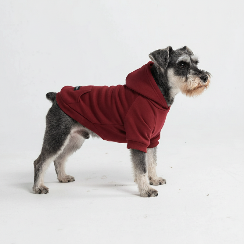Maglione Essenziale per Cani - Bordeaux