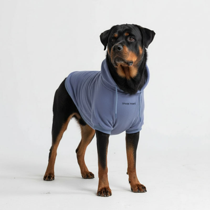 Maglione Essenziale per Cani - Blu Ardesia