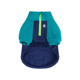 Teal Navy Plush Fleece Dog Sweater||size:S,M,L,XL,2XL,3XL,4XL