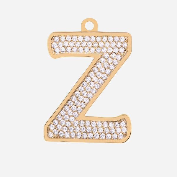 Etiqueta de joyería con letra inicial - Z