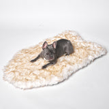 Faux Fur Memory Foam Rug Dog Bed