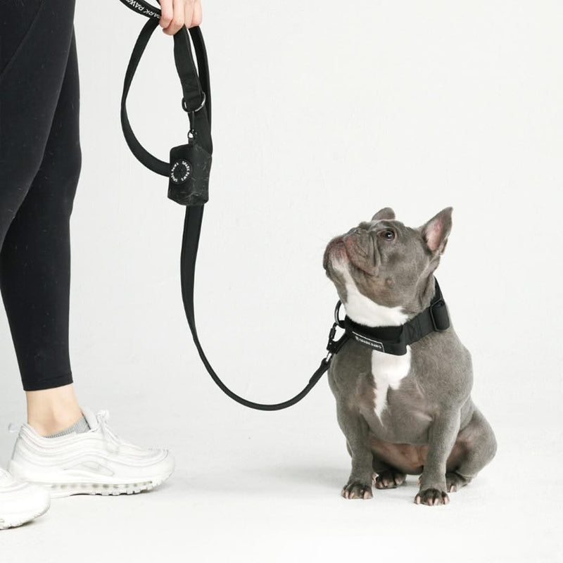 Tactical Dog Collar - Black (1.5"/4cm)